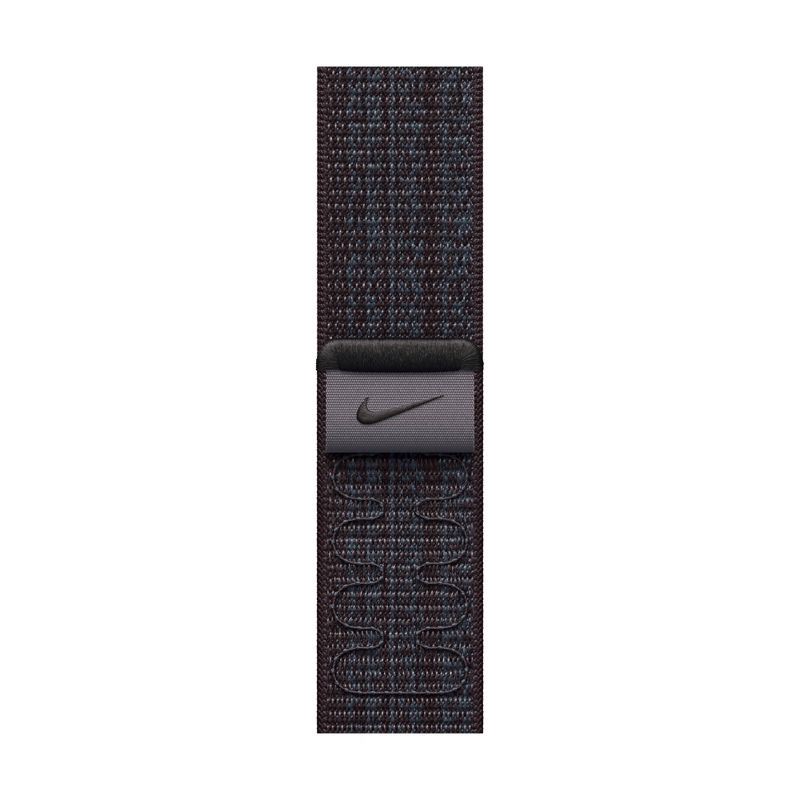 slide 2 of 3, Apple Watch 41mm Black/Blue Nike Sport Loop, 1 ct