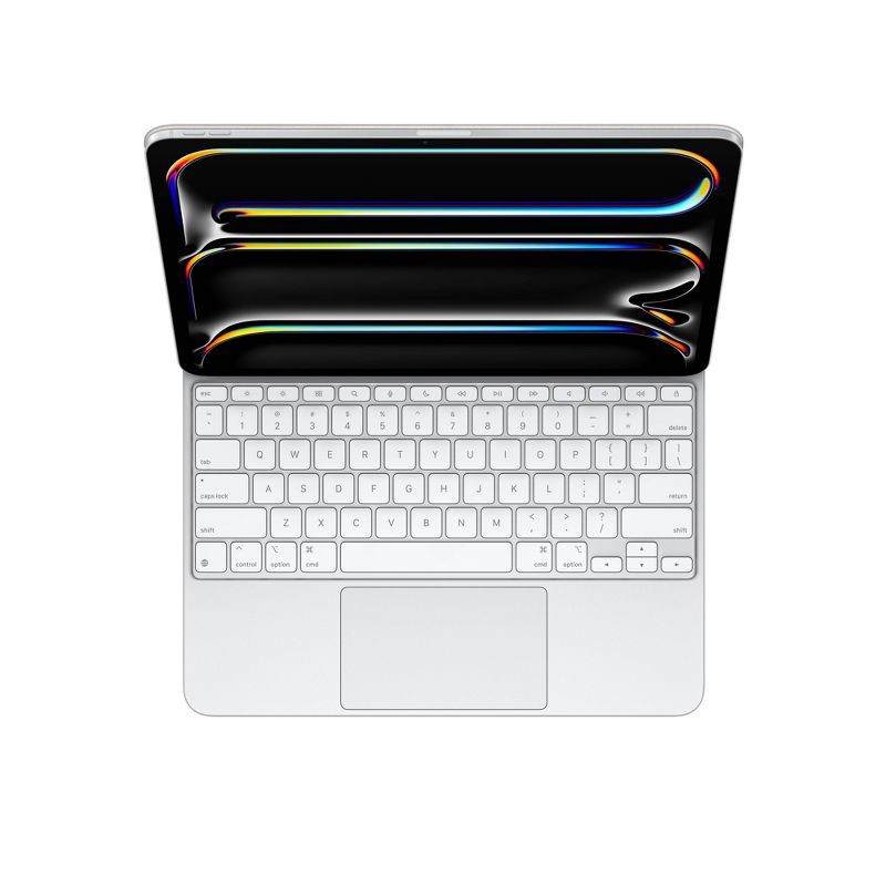 slide 2 of 5, Apple Magic Keyboard for iPad Pro 13-inch (M4) (2024, 7th generation) - White, 1 ct