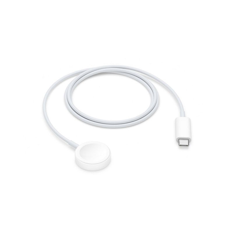 slide 2 of 5, Apple Watch Magnetic Fast Charger to USB-C Cable (1m), 1 ct