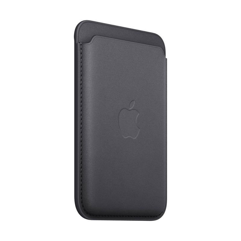slide 2 of 3, Apple iPhone FineWoven Wallet with MagSafe - Black, 1 ct