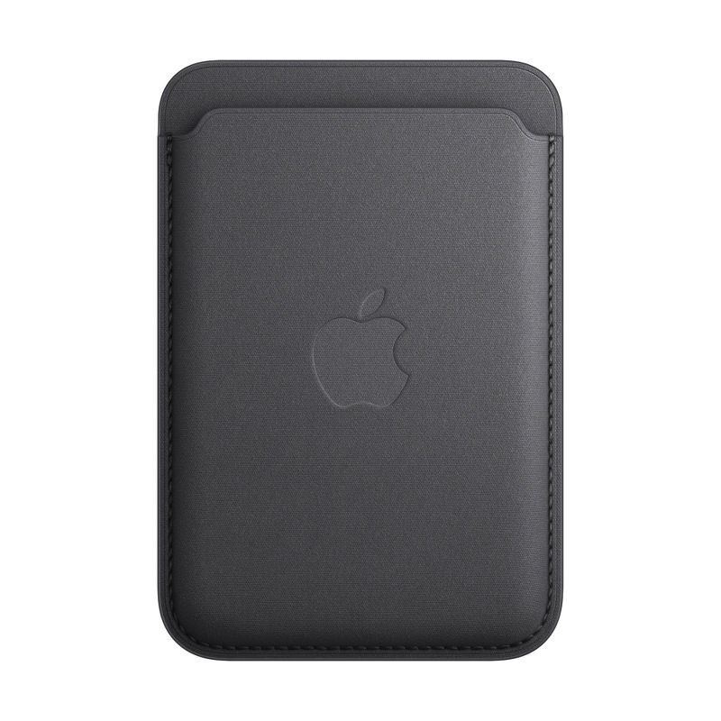 slide 1 of 3, Apple iPhone FineWoven Wallet with MagSafe - Black, 1 ct