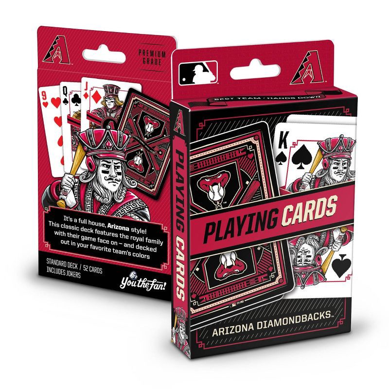 slide 1 of 6, MLB Arizona Diamondbacks Classic Series Playing Cards: Officially Licensed, Ages 10+, 1 ct