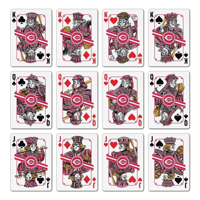 slide 2 of 6, MLB Cincinnati Reds Classic Series Playing Cards: Officially Licensed Cardstock Paper, 1 ct