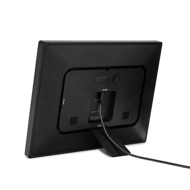 slide 4 of 8, Skylight 10" Digital Photo Frame - Black: Wi-Fi Enabled, Wall Mountable, 1280 x 800 Resolution, 1 ct