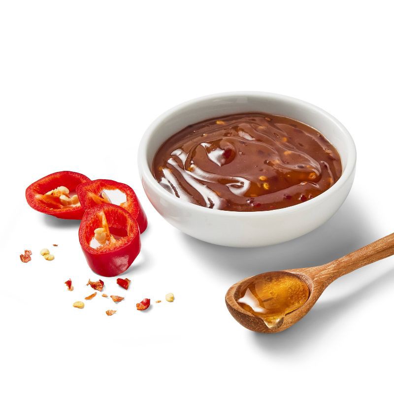 slide 2 of 3, Hot Honey and Crisp Chili Dipping Sauce - 8.25 fl oz - Good & Gather™, 8.25 fl oz