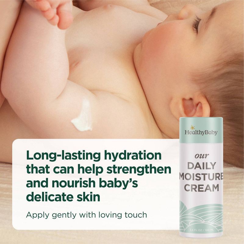 slide 5 of 6, HealthyBaby Our Daily Moisture Cream - 3.4 fl oz, 3.4 fl oz