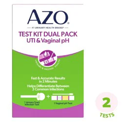 AZO At Home UTI and Vaginal pH Test Kit