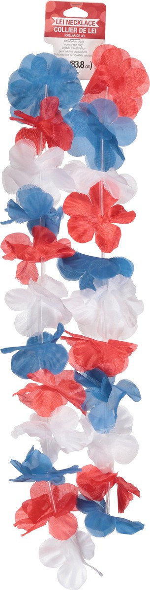 slide 4 of 9, Creative Converting Necklace, Lei, Patriotic, 1 Each, 1 ct