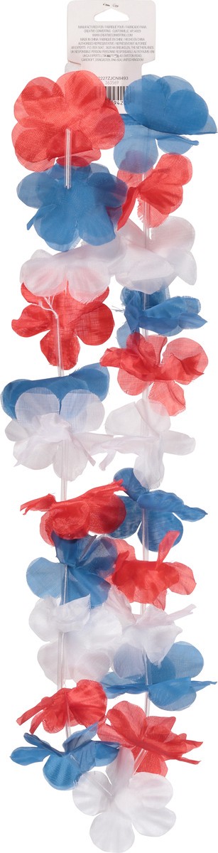 slide 2 of 9, Creative Converting Necklace, Lei, Patriotic, 1 Each, 1 ct