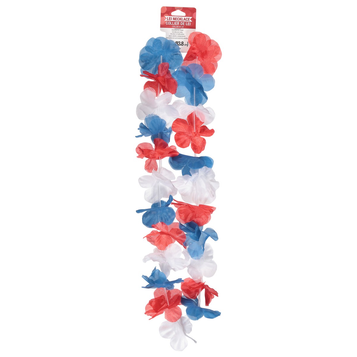 slide 7 of 9, Creative Converting Necklace, Lei, Patriotic, 1 Each, 1 ct