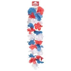 Creative Converting Patriotic Lei Necklace, 1 Each