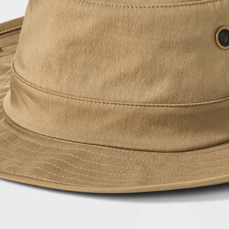 slide 4 of 4, Men's Cotton Blends Boonie Bucket Hat with Blue Cord - Goodfellow & Co™ Khaki L/XL, 1 ct