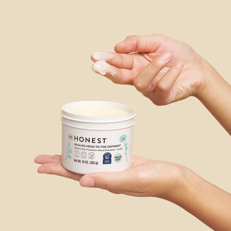 slide 3 of 8, The Honest Company Healing Head-to-Toe Fragrance Free Ointment - 10oz, 10 oz
