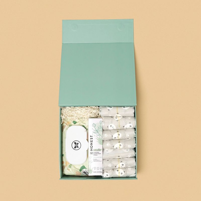slide 3 of 6, The Honest Company Babe's Clean Bum Gift Set, 1 ct