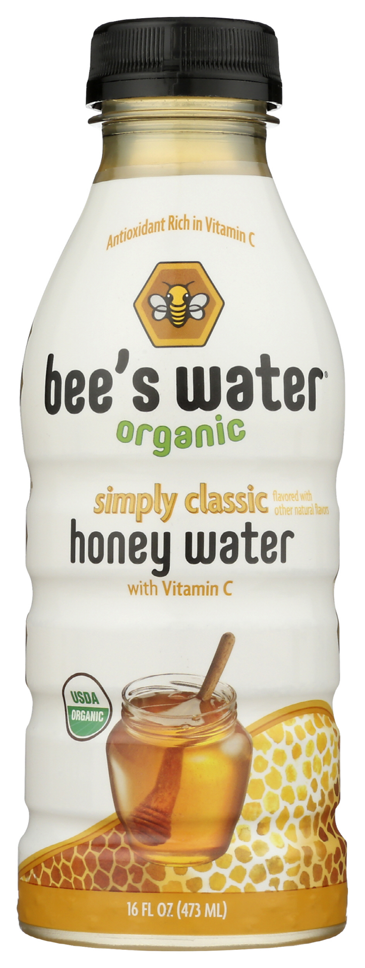 slide 1 of 1, Bee's Water Honey Classic Organic, 16 fl oz