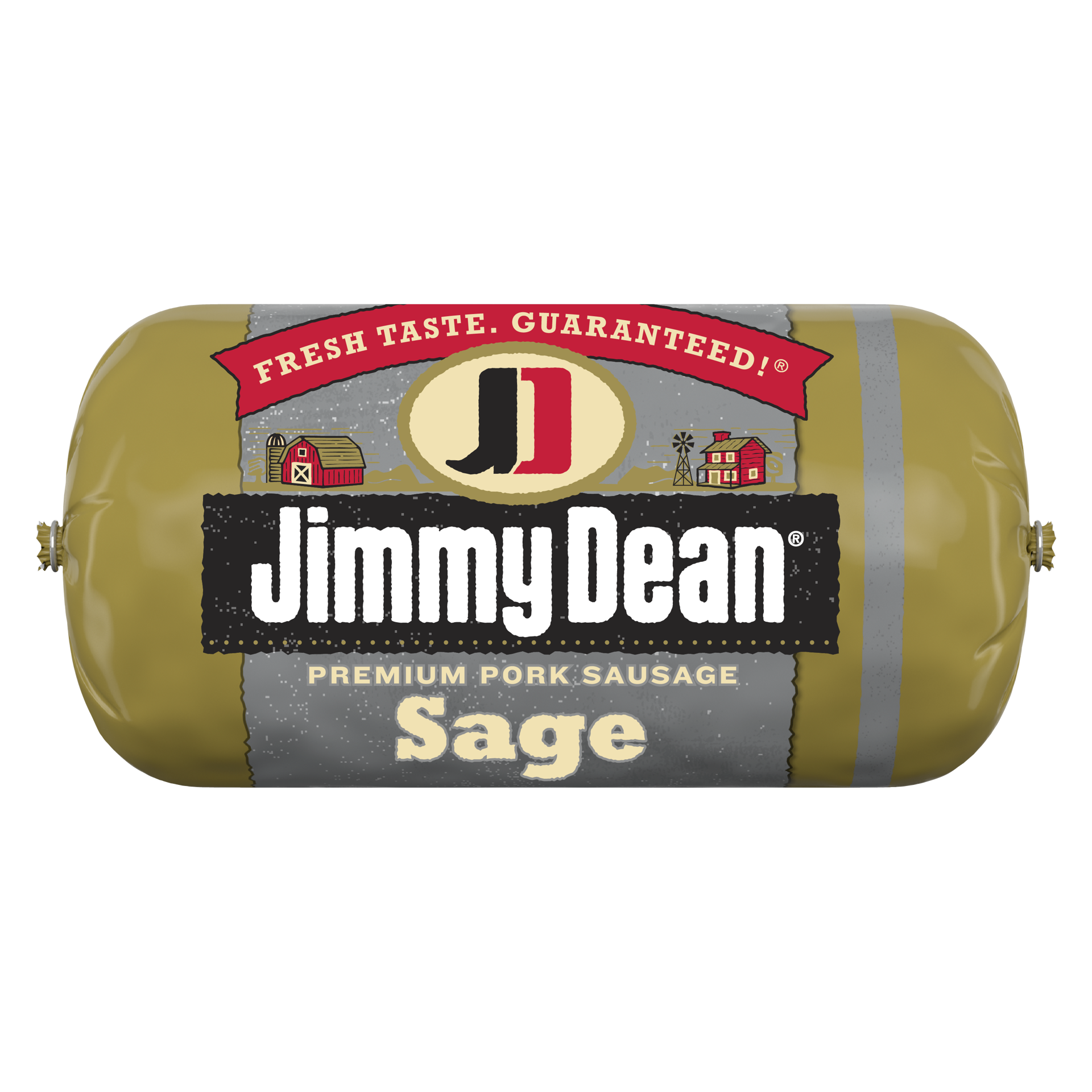 slide 1 of 10, Jimmy Dean Premium Pork Sage Breakfast Sausage Roll, 16 oz, 453.59 g