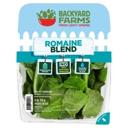 OTHER-REGIONAL BACKYARD FARMS Fresh Leafy Greens, Romaine Lettuce Blend, 4 oz.