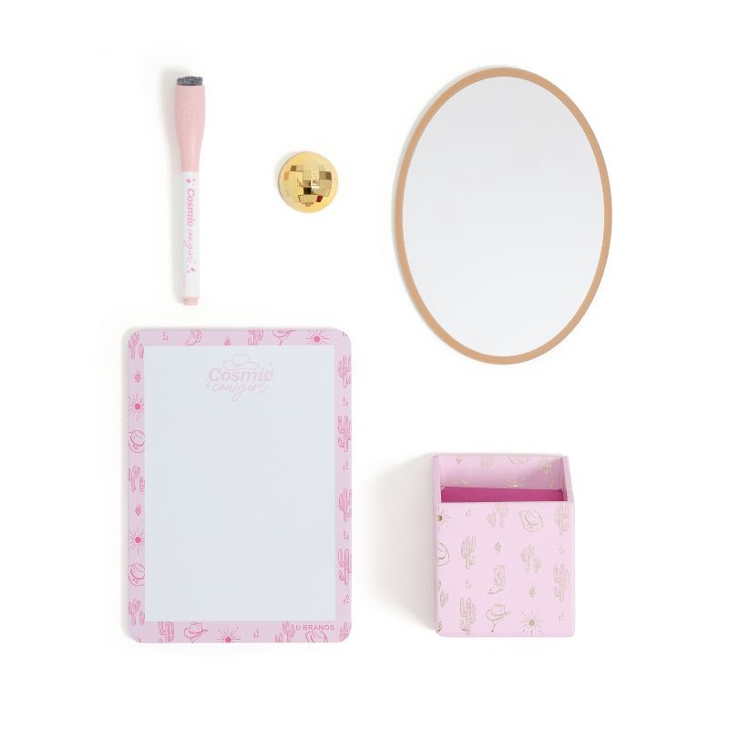 slide 3 of 8, U Brands 5ct Locker Value Pack - Giddy Up Pink, 5 ct