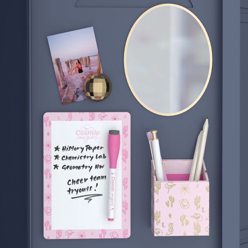 slide 5 of 8, U Brands 5ct Locker Value Pack - Giddy Up Pink, 5 ct