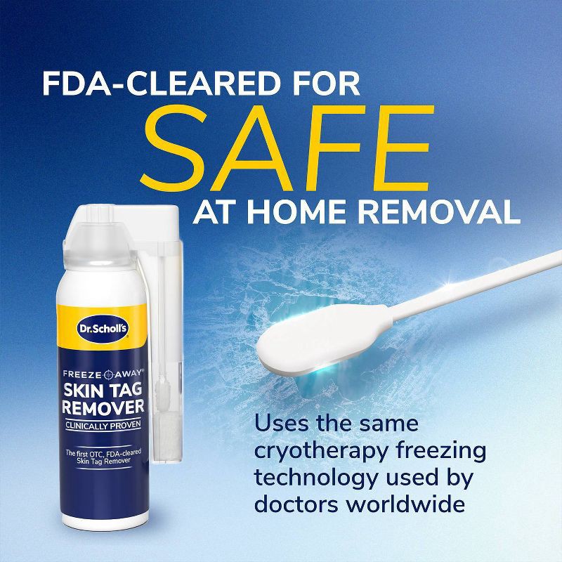 slide 4 of 10, Dr. Scholl's Freeze Away Skin Tag Remover - 1.8oz, 1.8 oz