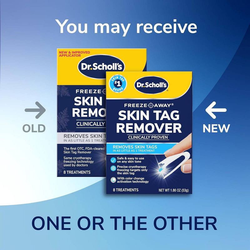 slide 3 of 9, Dr. Scholl's Freeze Away Skin Tag Remover - 1.8oz, 1.8 oz