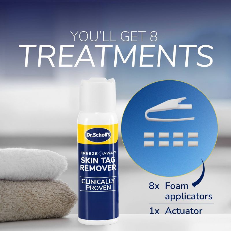 slide 10 of 10, Dr. Scholl's Freeze Away Skin Tag Remover - 1.8oz, 1.8 oz