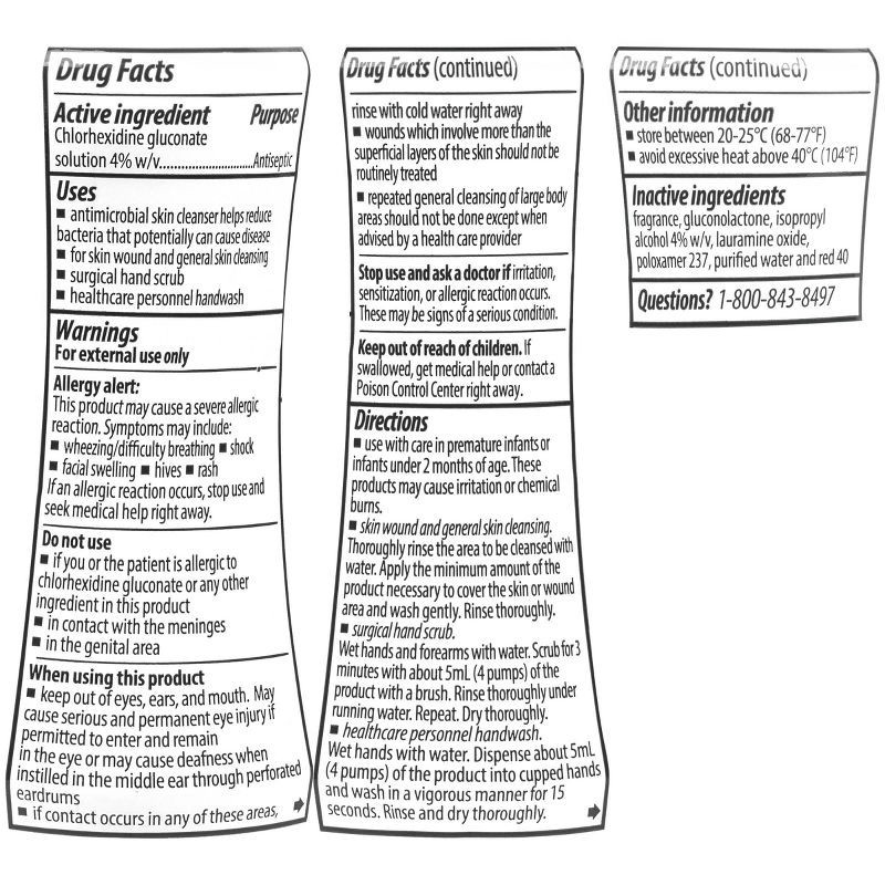 slide 6 of 9, Hibiclens Antiseptic Skin Cleanse with Built-in Pump - 8 fl oz, 8 fl oz