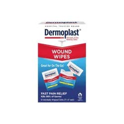 Dermoplast Wound Wipes - 10ct