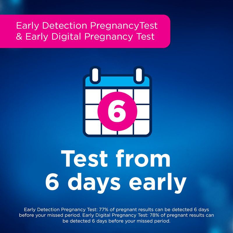 slide 6 of 12, Clearblue Triple Assurance Pregnancy Tests - 3ct, 3 ct