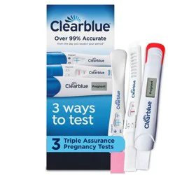 Clearblue Triple Assurance Pregnancy Tests - 3ct