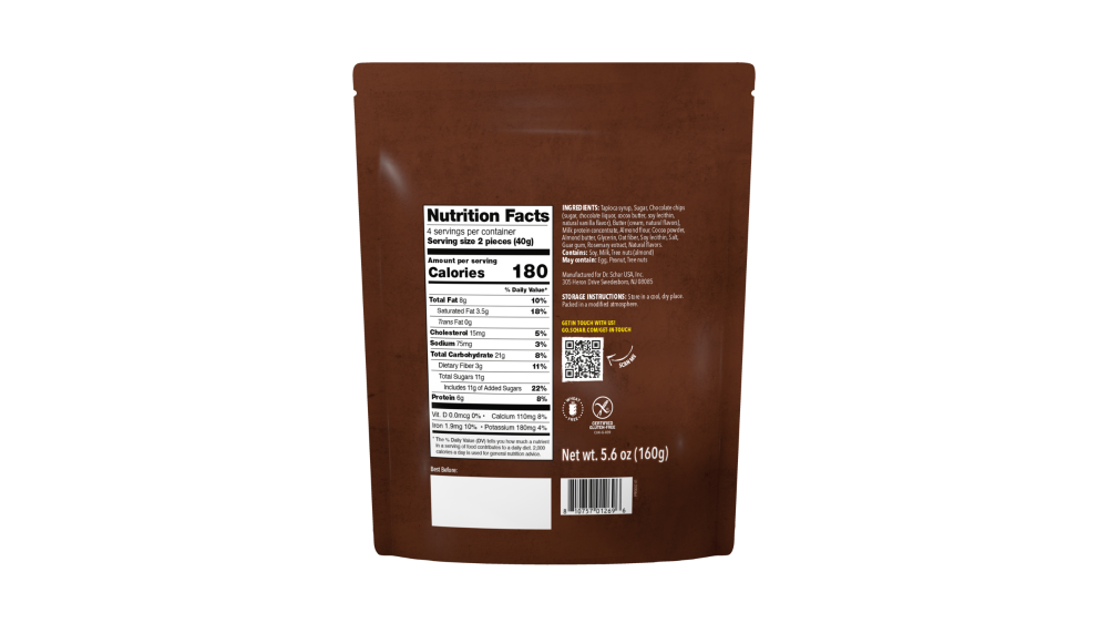 slide 4 of 4, Schar Chocolate Brownie Bites, 5.6 oz