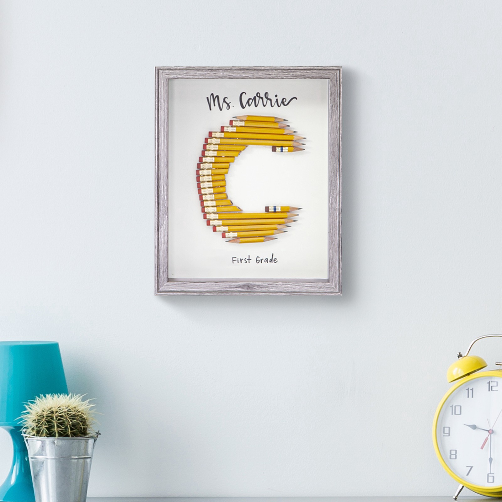 slide 4 of 4, Gray Shadow Box By Studio Decor, 8 in x 10 in