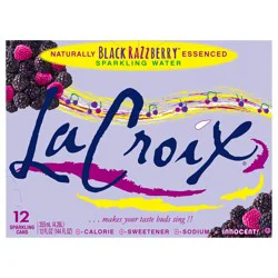 La Croix Black Razzberry - 12 ct; 12 fl oz