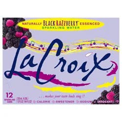 La Croix Black Razzberry - 12 ct; 12 fl oz