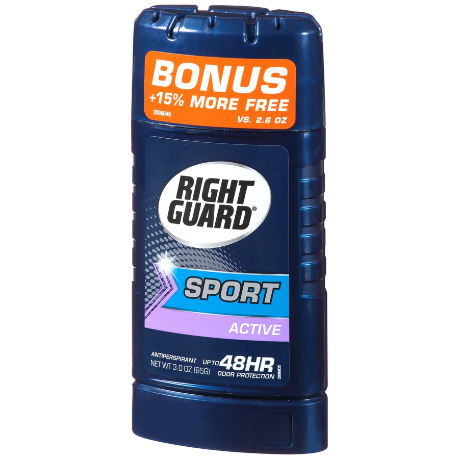 slide 3 of 6, Right Guard Sport Invisible Solid Anti-Perspirant, 3 oz