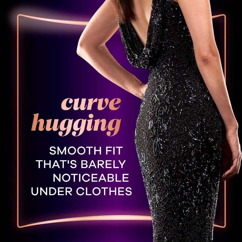 slide 6 of 9, Always Discreet Boutique Black Maximum Underwear - XL - 16ct, 16 ct