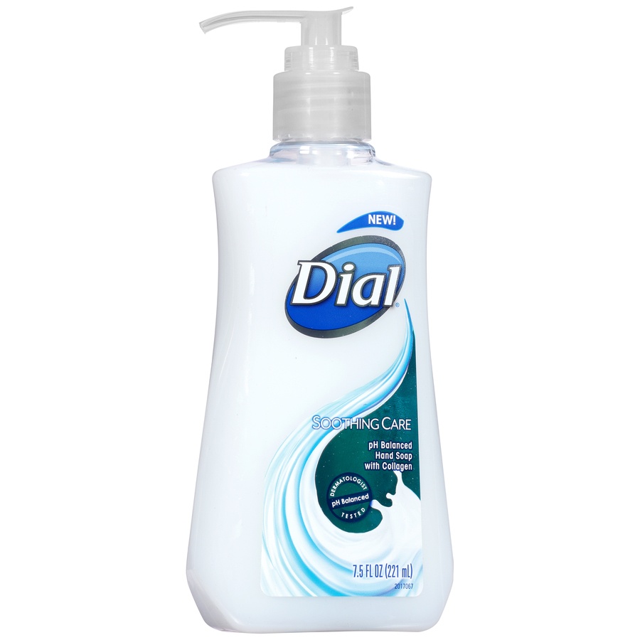 slide 4 of 7, Dial Soothing Care Hand Soap, 7.5 oz