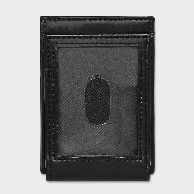 slide 6 of 6, Men's RFID Card Case - Goodfellow & Co™ Black, 1 ct