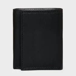 Men's RFID Trifold Wallet - Goodfellow & Co™ Black