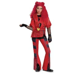 Disney Descendants 4 Deluxe Kids' Halloween Costume Red L