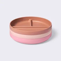 Plastic Plates - 3pk - Rust/Pink - Cloud Island™