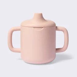 8oz Silicone Trainer Cup - Pink - Cloud Island™