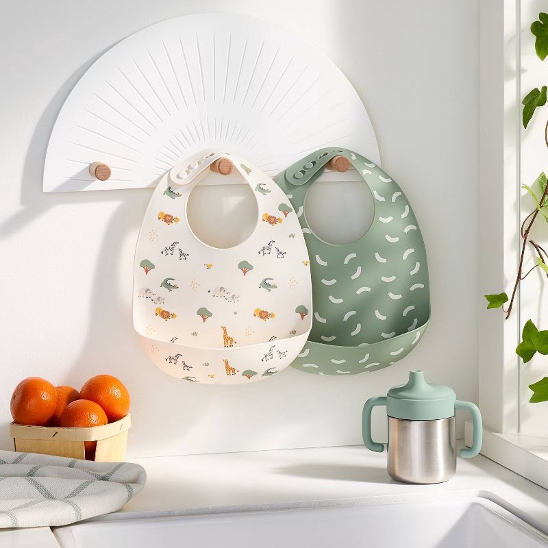 slide 4 of 4, 8oz Stainless Steel Sippy Cup - Green - Cloud Island™, 8 oz