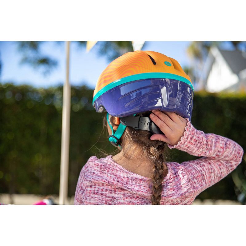 slide 17 of 18, Schwinn Classic Waves Toddler Helmet - Orange/Pink, 1 ct