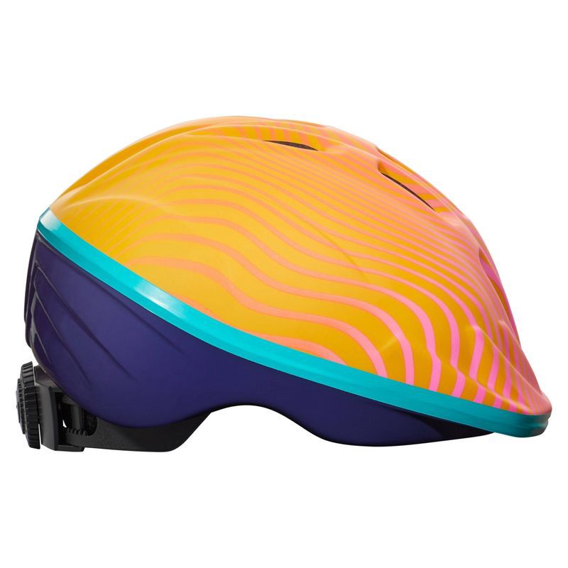 slide 4 of 18, Schwinn Classic Waves Toddler Helmet - Orange/Pink, 1 ct