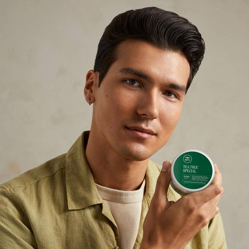 slide 5 of 9, Tea Tree Hair Shaping Cream - 3oz, 3 oz
