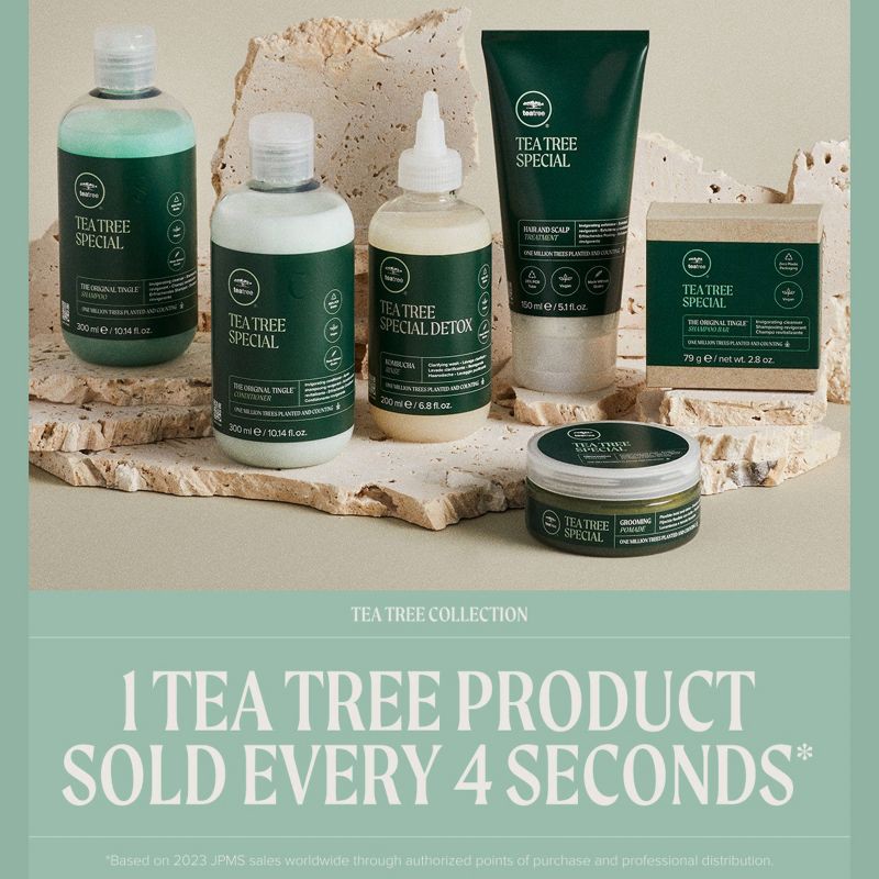 slide 9 of 9, Tea Tree Hair Shaping Cream - 3oz, 3 oz