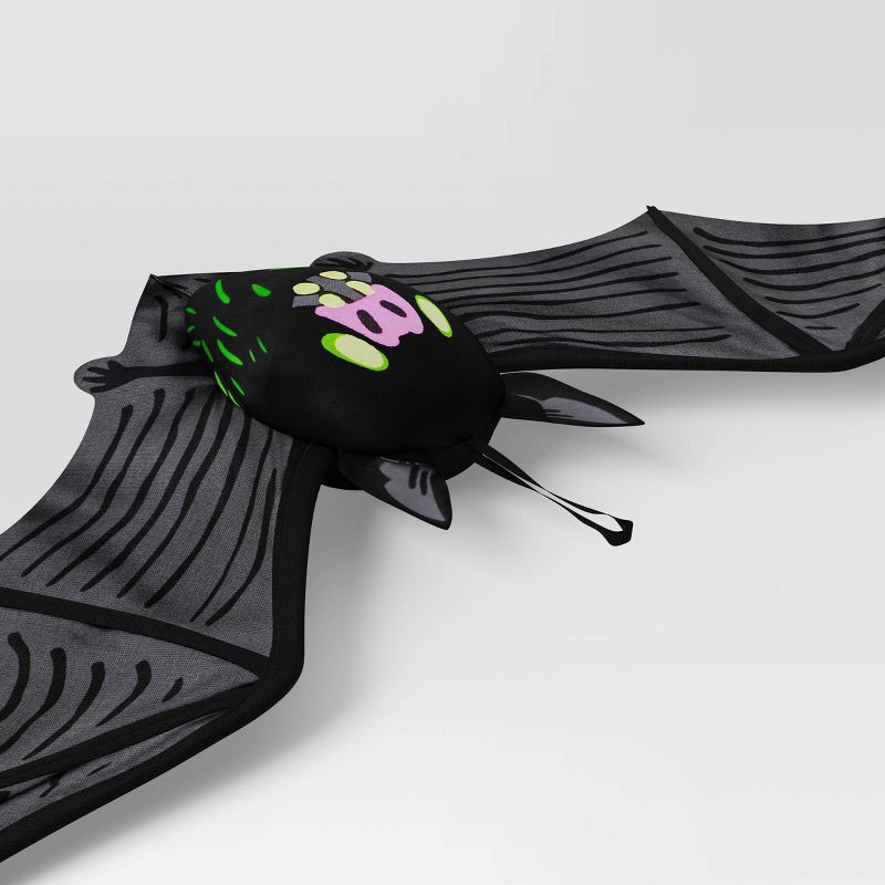 slide 3 of 3, 22" Hanging Bat Halloween Decorative Prop - Hyde and EEK! Boutique™: Indoor Unlit Decoration, 1 ct