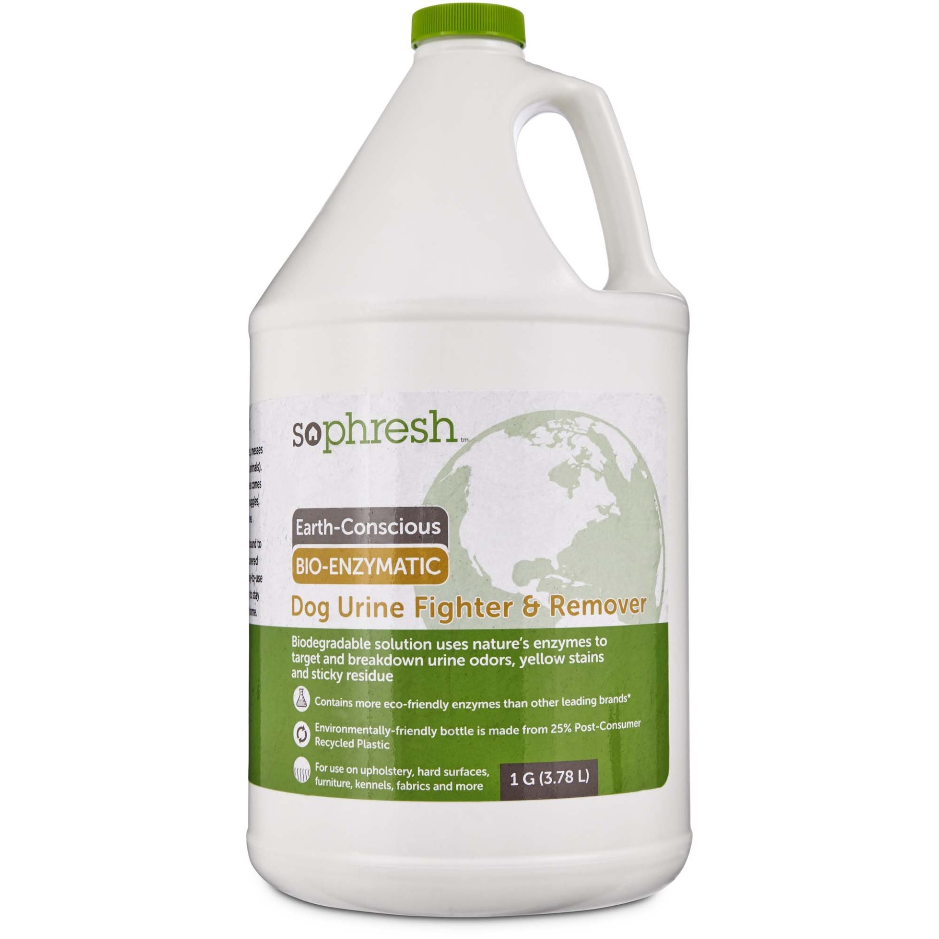 slide 1 of 1, So Phresh Earth-Conscious Bio-Enzymatic Dog Urine Fighter & Remover, 1 gal