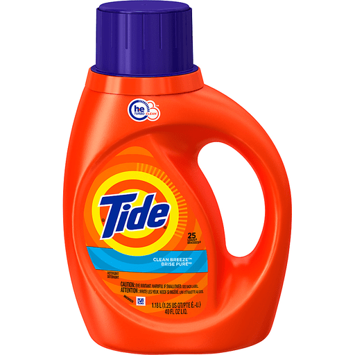 slide 6 of 16, Tide Detergent 40 oz, 40 oz